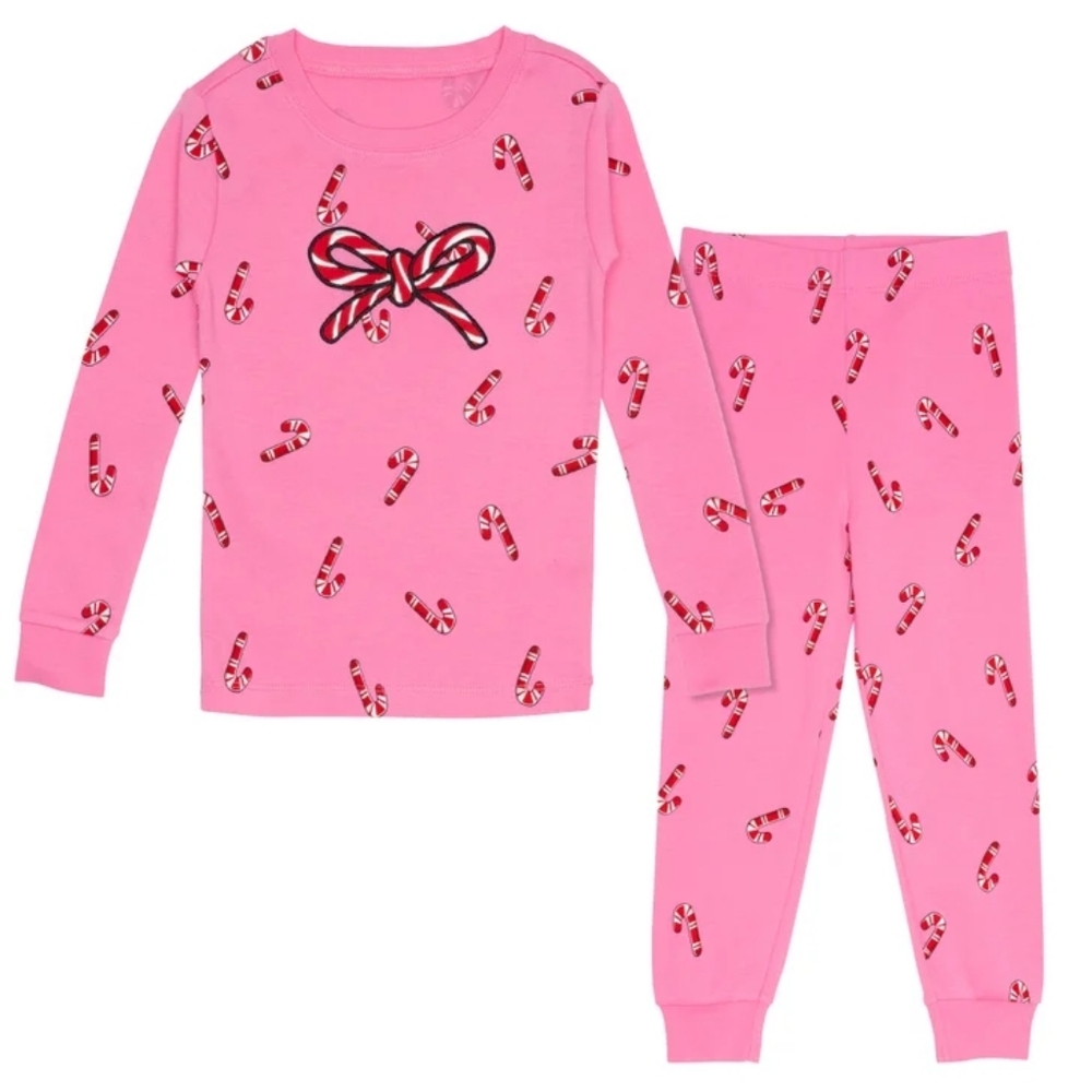 Pekkle Kids' 2-piece Holiday Pajama Set